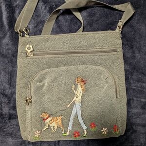 Embroidered Crossbody